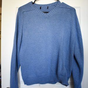 Vintage Blue Thick Knit Sweater